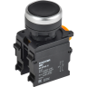 Кнопка d=22мм IEK MASTER MI-BT60-11-3-22-K02 1NO+1NC чёрная