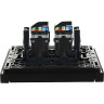 Розетка компьютерная 2-местная IEK FORTEPIANO RJ45 категория 5E FP133 черный FP-K20-1-K02